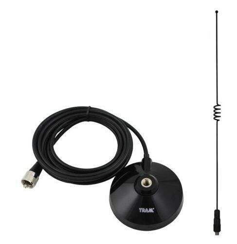 Dual Band Antenna Magnet Kit Uhf Vhf Pl259 For Mobile Base Radio Ham Tram 1185