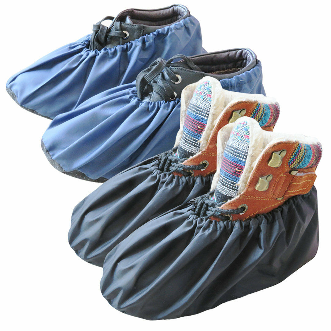 Premium Washable Reusable Shoe Covers Waterproof Boot Covers For Contractors, Xl